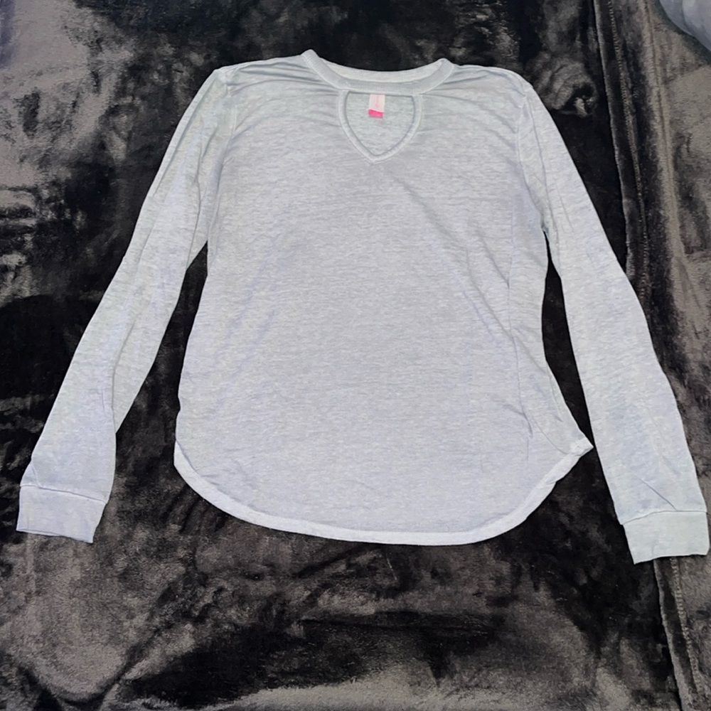 No Boundaries Lightweight Sweater Size Large Gray